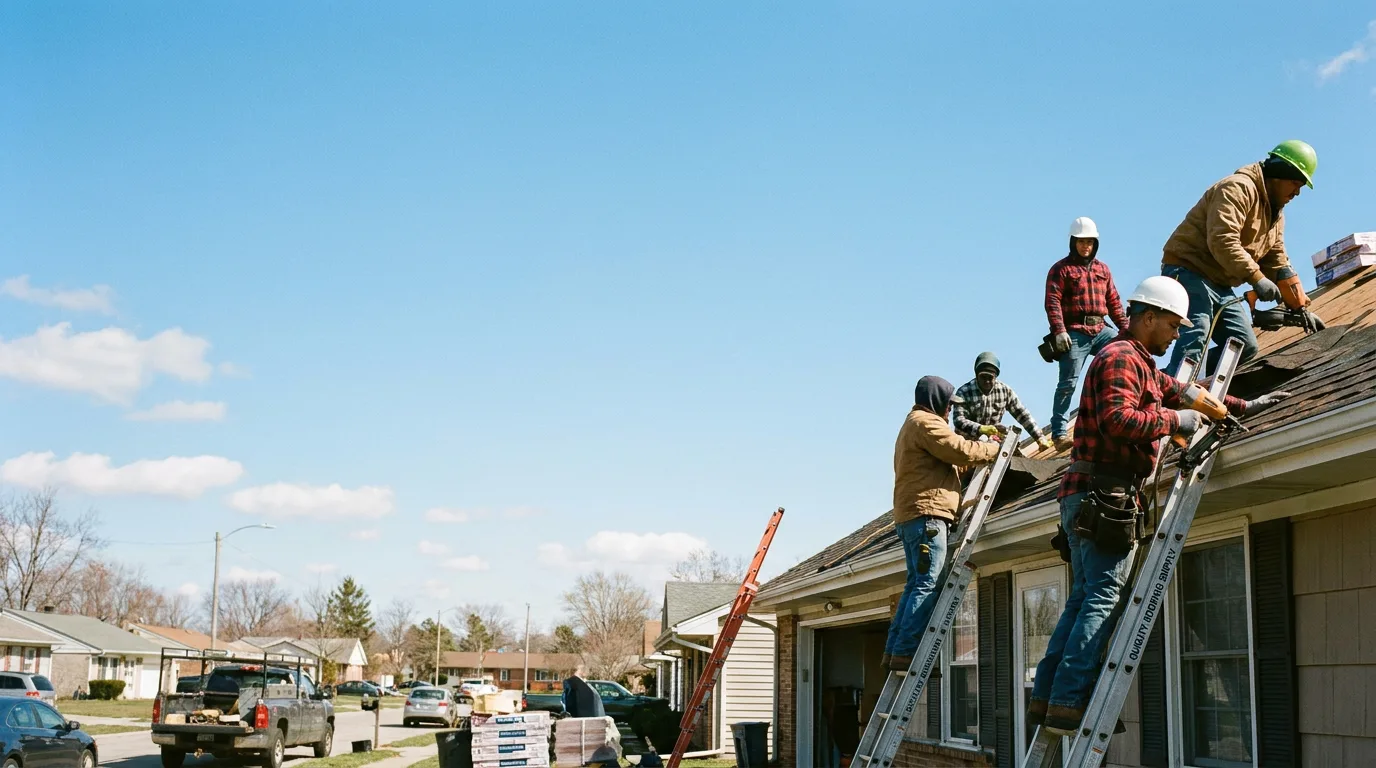 Roofing in Bennington, IN near me